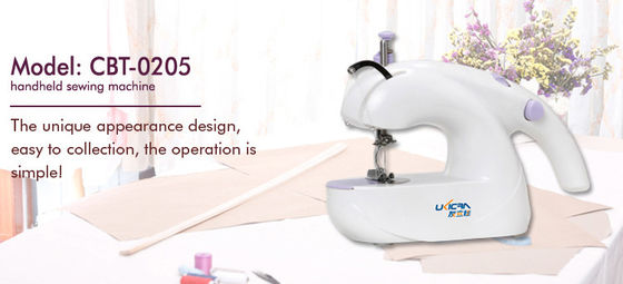 Portable Handheld Mini Nähmaschine CBT-0205 ABS Metallmaterial DC 6V/1000mA Ausgang