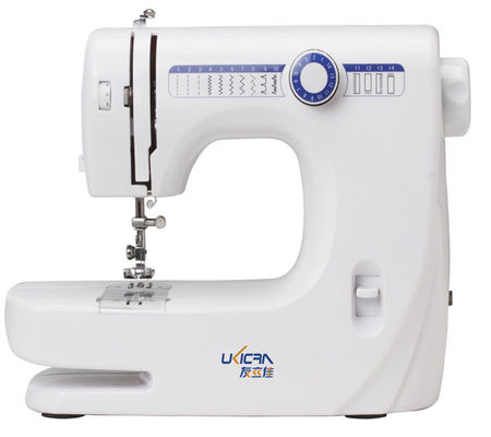 Elektrische Haushaltsnahtmaschine mit 2,9 kg Gewicht und kompakter Bauweise 33,5x14,5x24cm